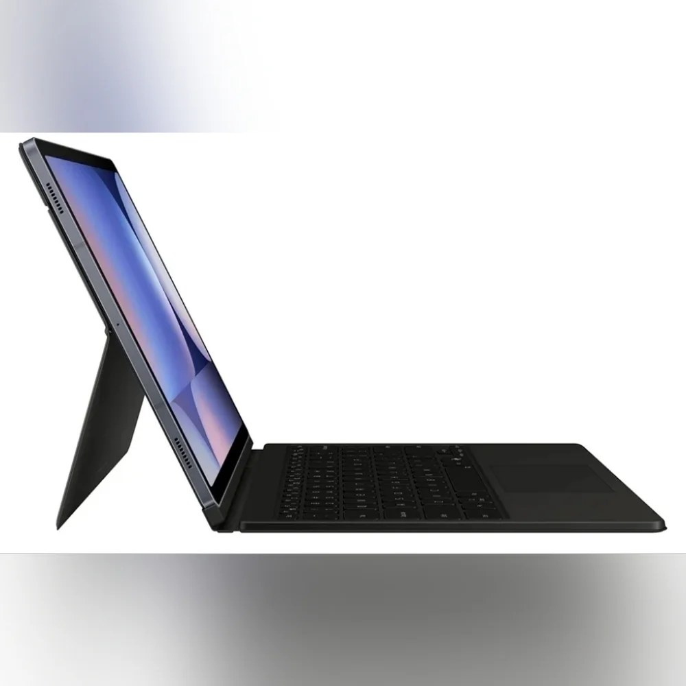 NIB Samsung Black Book Cover Keyboard for S10+ Tablet. Was opened but never used